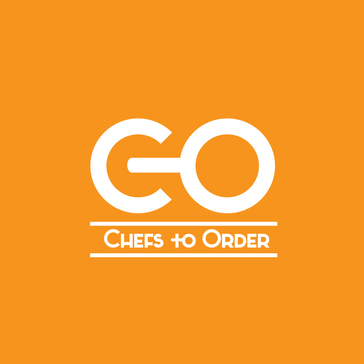 chef typographic logo