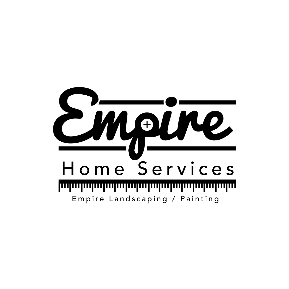 empire home services typographic logo