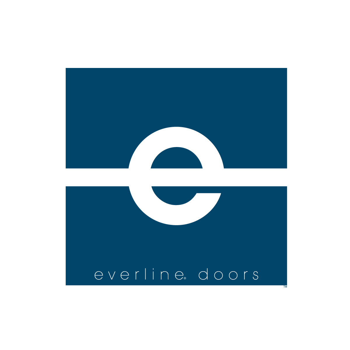 Everline Doors typographic logo