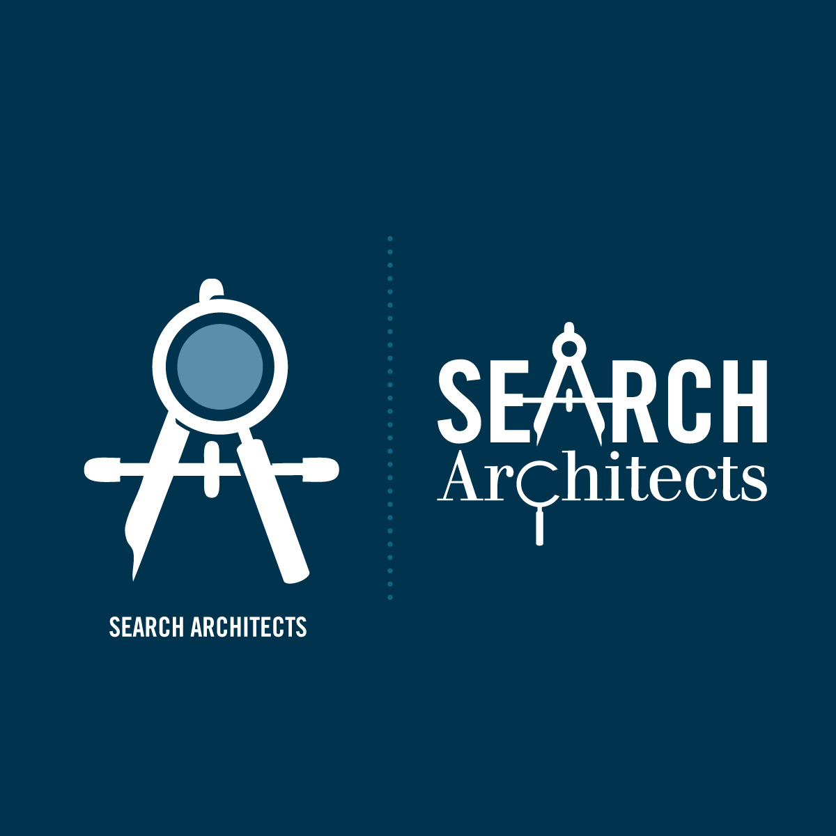 search architects logo and wordmark
