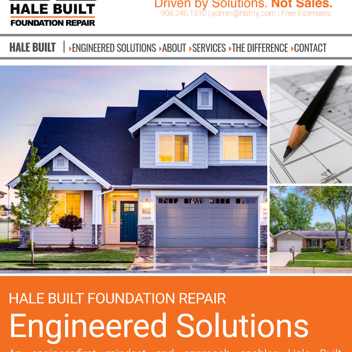 hale built website design