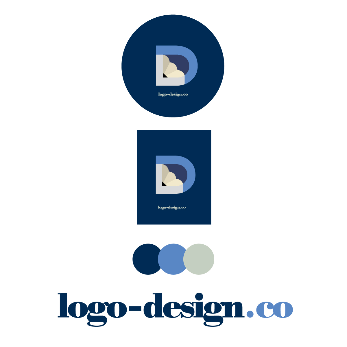 logo versions of logo design co logo