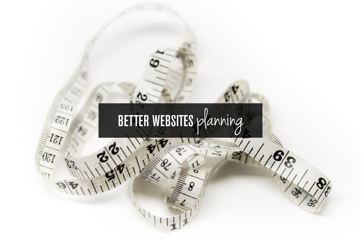 better website planning