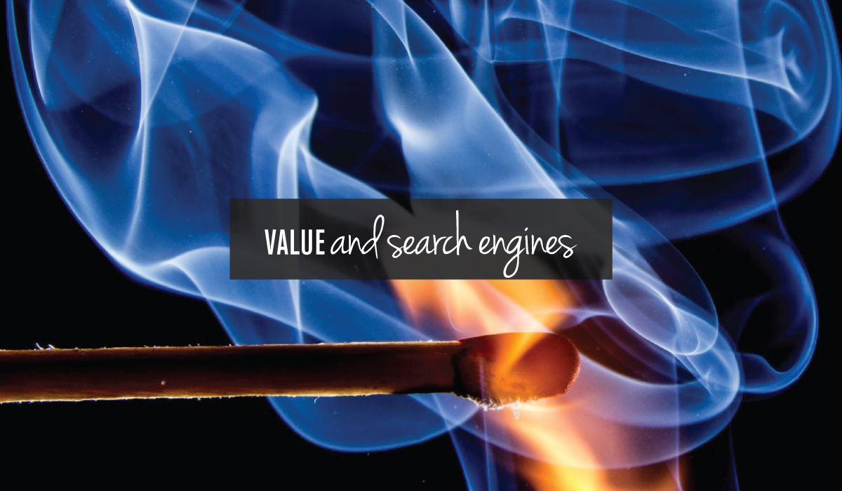 search engines and value