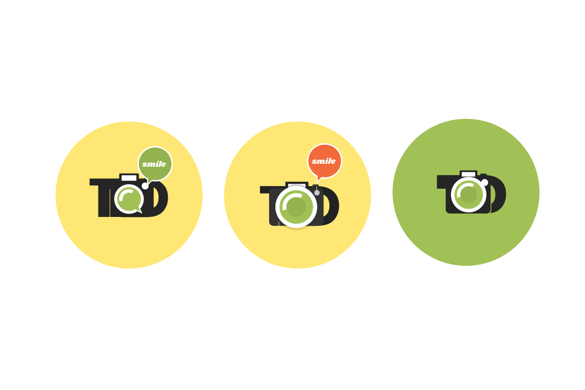 photographer logo design concept